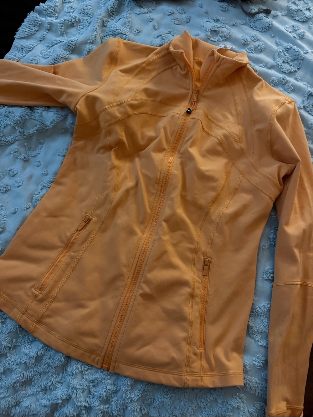 Women’s Lightweight Zip Jacket in orange